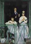 manet : le balcon